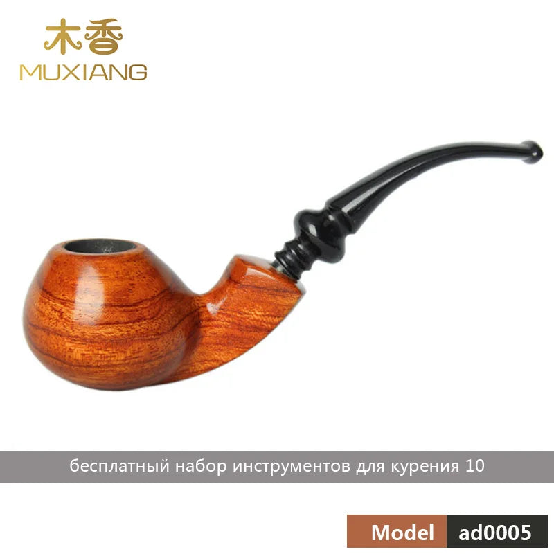 Ru Muxiang 16 Types Rose Wood Smoking Pipe Handmade Wood Tobacco Pipe Smoking Pipe Ad0003-ad0020