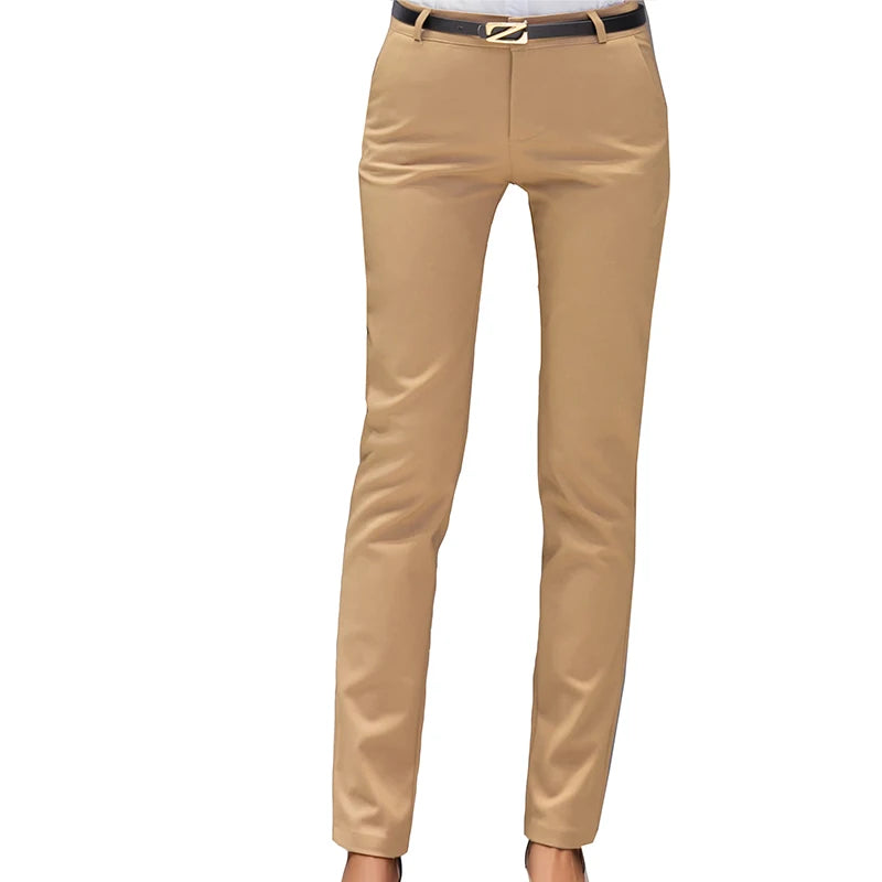 Pants Women Pencil Trousers 2019 High Waist Ladies Office Trousers Casual Female Skinny Bodycon Pants Elastic Pantalones Mujer
