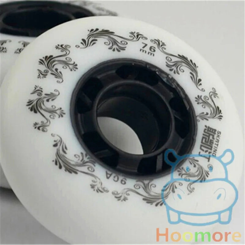 Branded SKATING 3rd 90A inline skates wheel Braking roller Blade rodas Slide Skating Ruedas for Sliding paiting