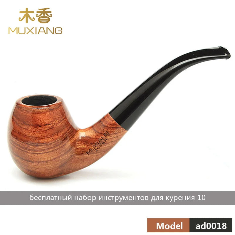 Ru Muxiang 16 Types Rose Wood Smoking Pipe Handmade Wood Tobacco Pipe Smoking Pipe Ad0003-ad0020