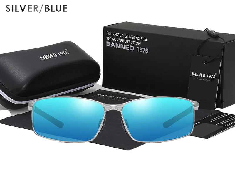 2021 Latest  HD Polarized Sunglasses Men Square Driving Shades Male Vintage Sun Glasses For Men Women Mirror Summer UV400 Oculos