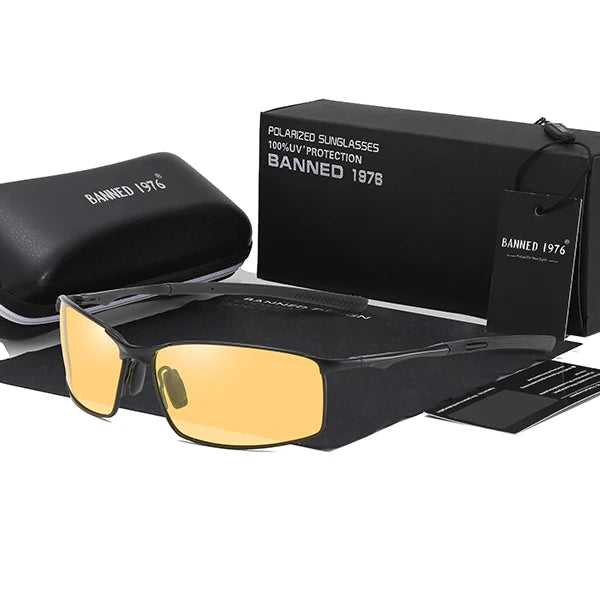 2021 Latest  HD Polarized Sunglasses Men Square Driving Shades Male Vintage Sun Glasses For Men Women Mirror Summer UV400 Oculos