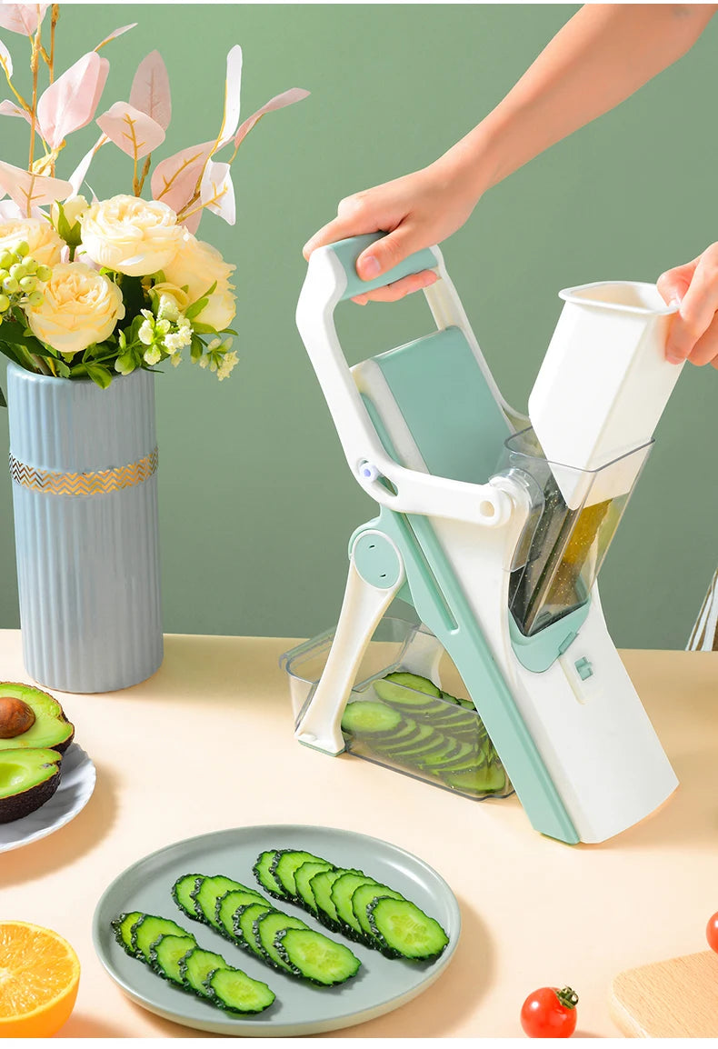 Vegetable Cutter Multifunctional Vegetable Cutter Lemon Slicing Kitchen Grater Meat Cutter Not Hurting Your Hands Kitchen Tool