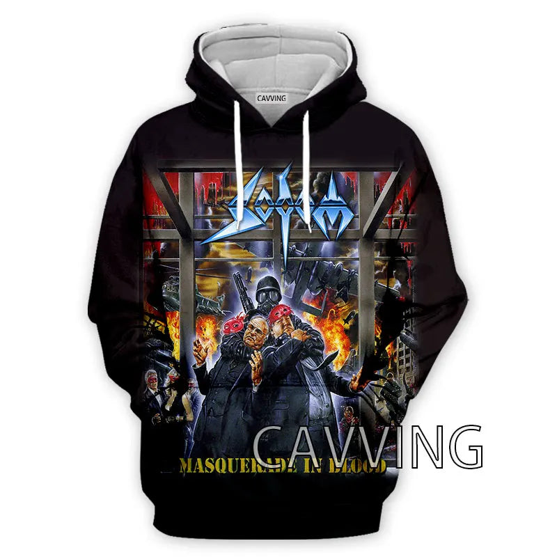 New Fashion Women/Men's  3D Print  Sodom Band  Hoodies Hooded Sweatshirts Harajuku Hoodie Sweatshirts Tops Clothing