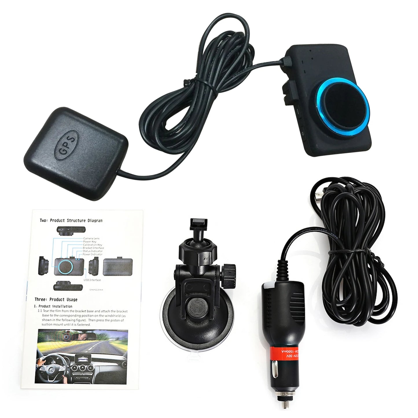 Car Accessories Fatigue Warning Alarm Device Head Up Driving Safe System for Truck Drivers Long-Distance Trip Prevent Drowsiness