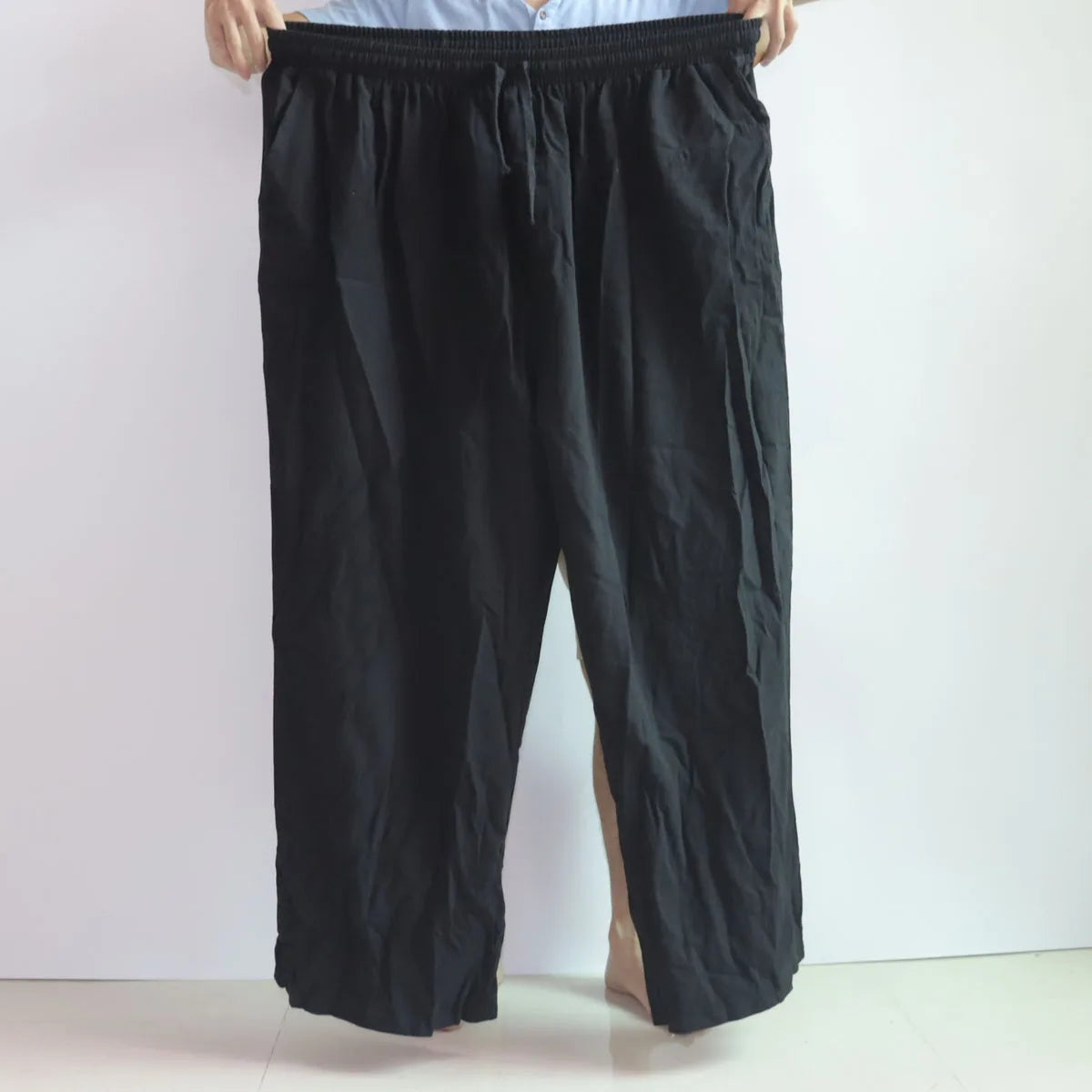 Autumn Spring Pants Men 11XL Waist 170cm 10XL 9XL 8XL 7XL 6XL Cotton Large Size Trousers 5 Colors
