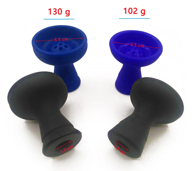 7 Hole Funnel Silicone Hookah Bowl Phunnel Shisha Accessory Nargila Sheesha Coal Holder Narguile Chicha Parts Nargileh Head Top