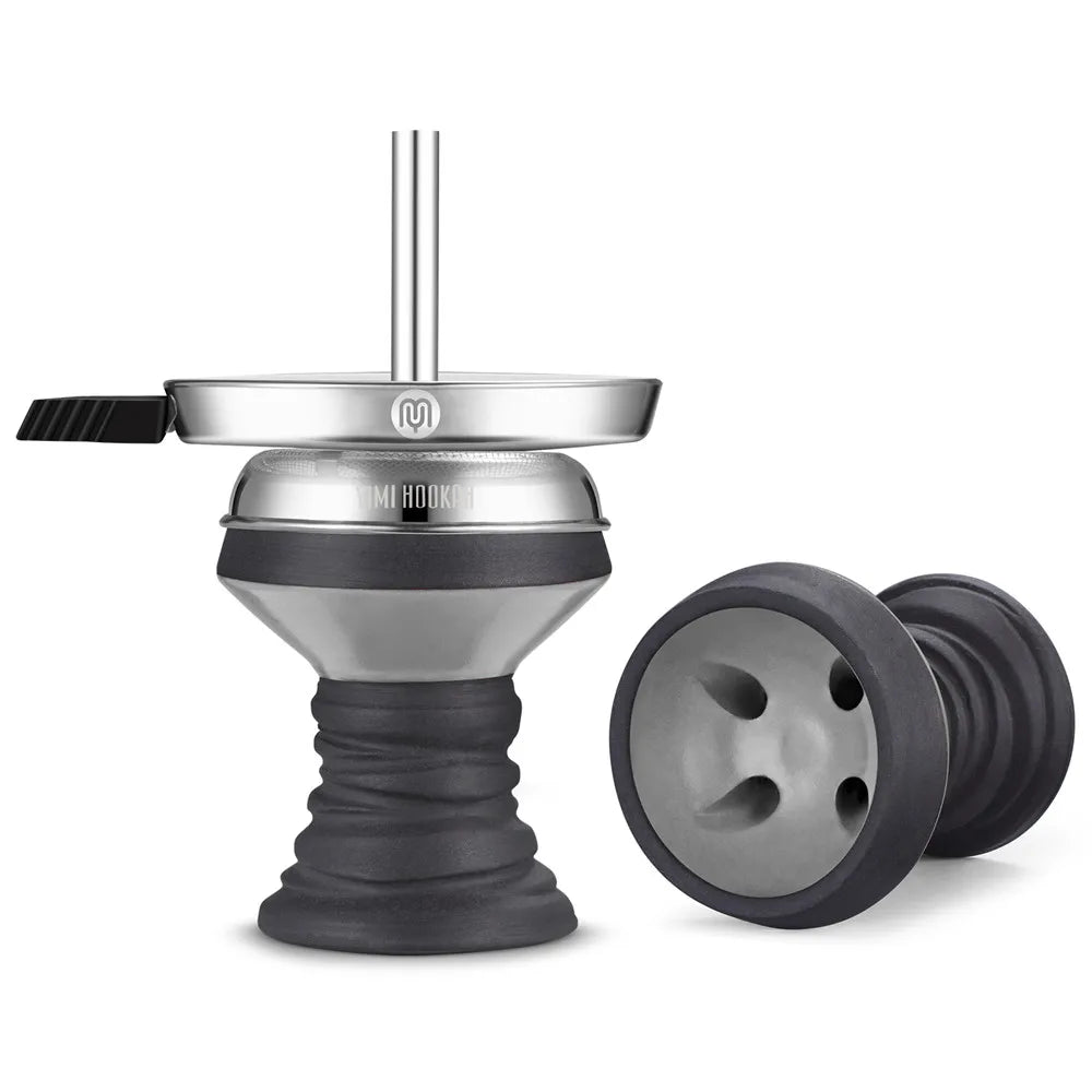 Yimi Hookah Premium Stone Shisha Head With Charcoal Holder Pipe Screen Shisha Bowl Chicha Accessories