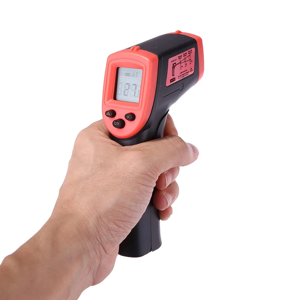 Digital Infrared Thermometer -50~600℃ GM320/GM320S/HW600/HW550 LCD Display Contactless Thermometer Pyrometer IR Laser Point