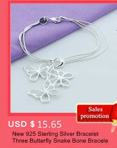 925 Sterling Silver Ring Fashion Simple Three Circle Ring For Woman Charm Jewelry Engagement Gift R167