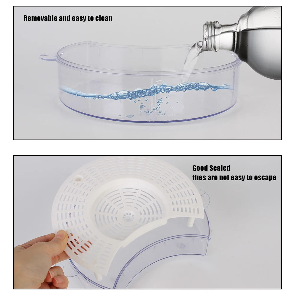 Indoor Outdoor Fly Trap Electric Pest Killer Automatic Flycatcher Insect Pest Catcher USB Pest Reject Control Repeller