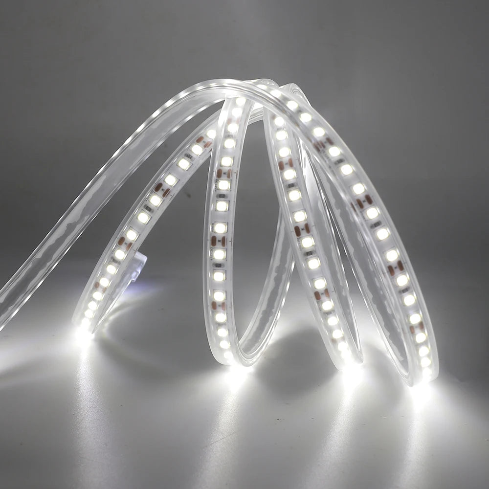 LED Strip 12V 24V Waterproof IP67 White Warm White 2835 120LEDs/m Flexible Led Tape For Outdoor Garden Decor 0.5M 1M 2M 3M 4M 5M
