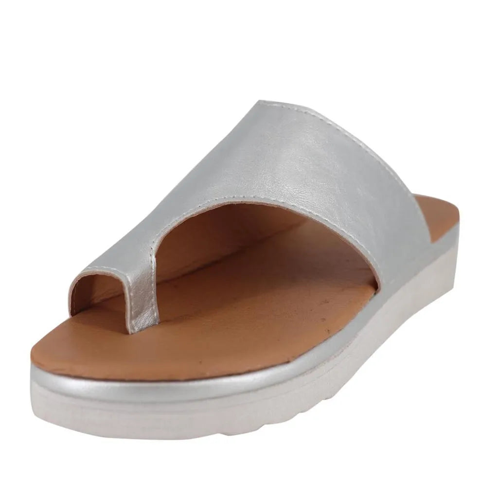 Women's Sandals  New Female Shoes Comfy Platform Flat Sole Orthopedic Bunion Corrector Plus Size 35-43 Casual Shoes Woman