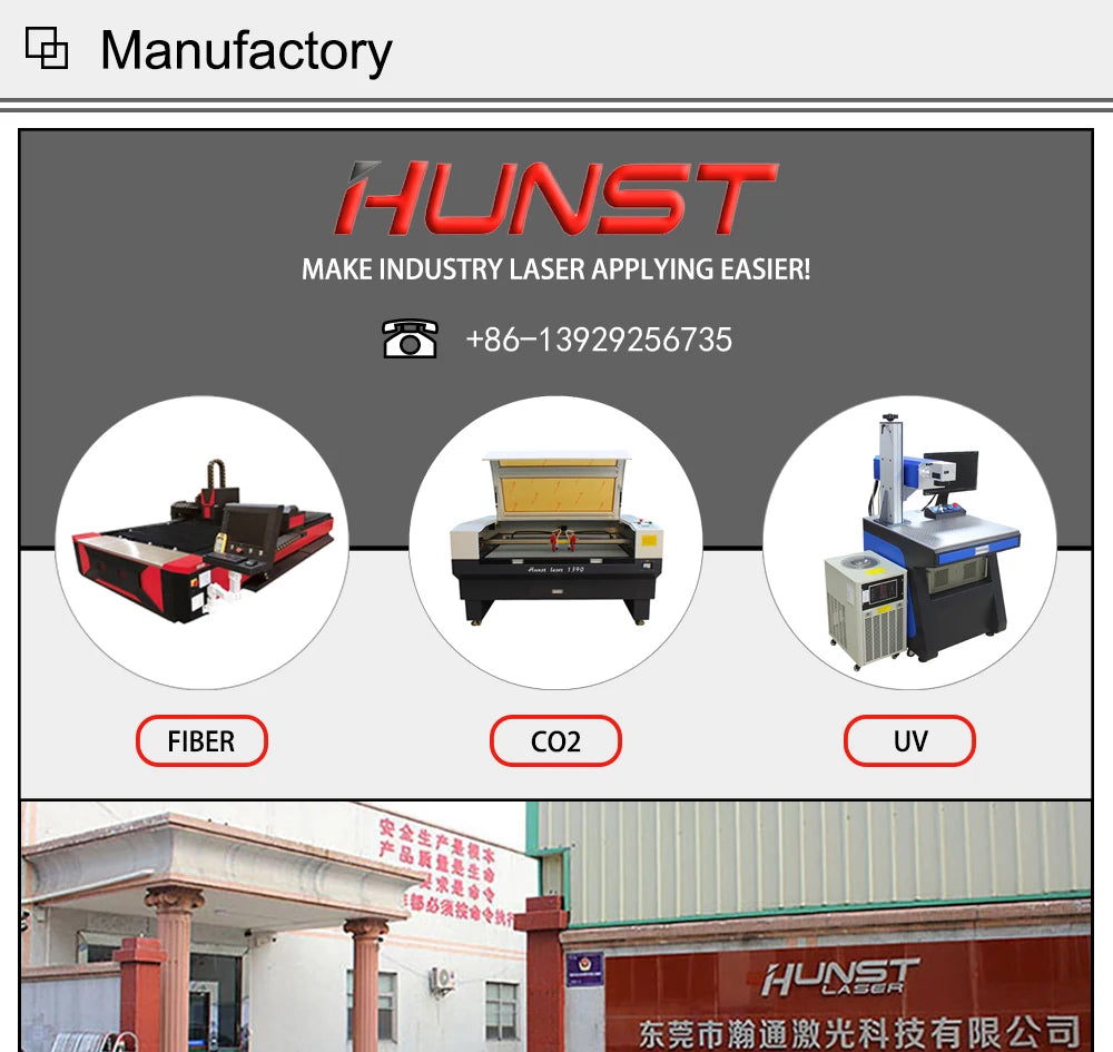 Hunst 30w 50w Fiber Laser Marking Machine Equipped With A PC Computer For Laser Engraving On Metal, Gold And Silver Jewelry