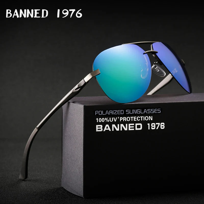 2021 Latest  HD Polarized Sunglasses Men Square Driving Shades Male Vintage Sun Glasses For Men Women Mirror Summer UV400 Oculos