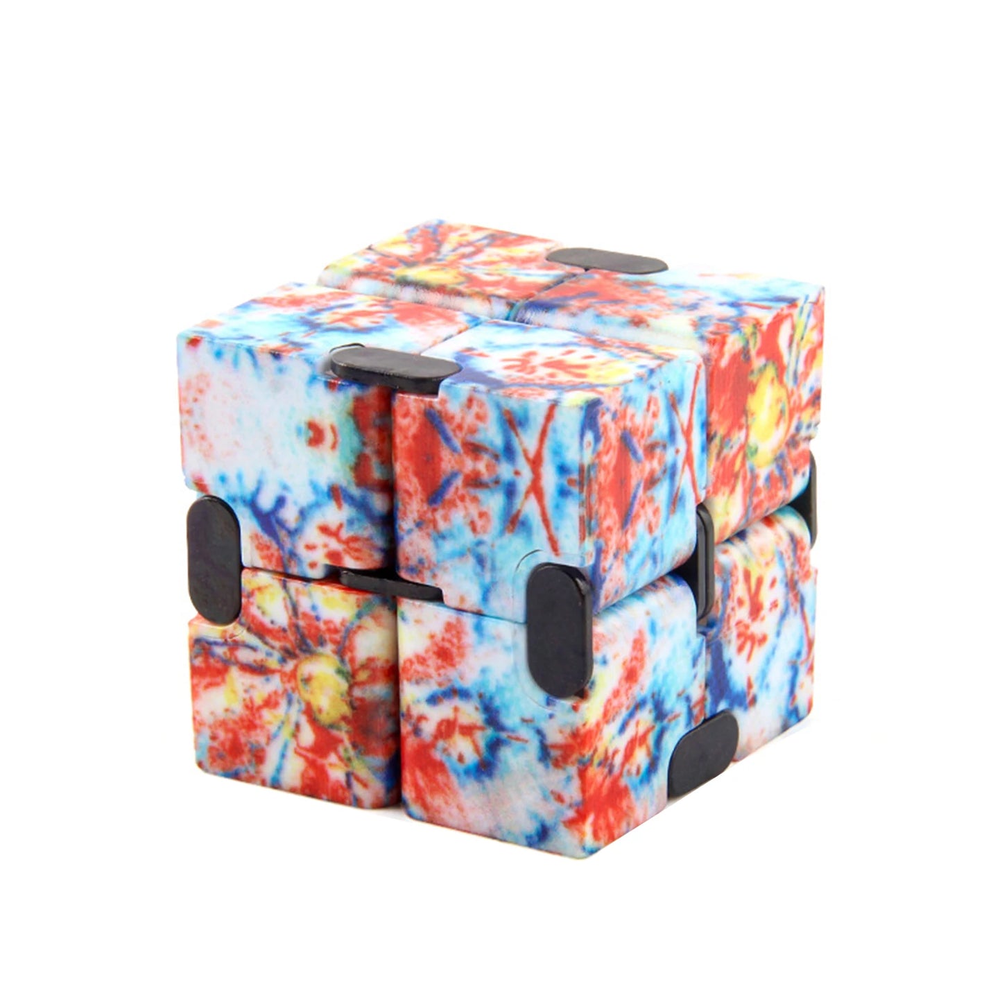 2024 New Fidget Toy Autism Anti Stress Relief Infinity Cube Magic Cube Office Flip Cubic Puzzle Stop Stress Reliever Autism Toy