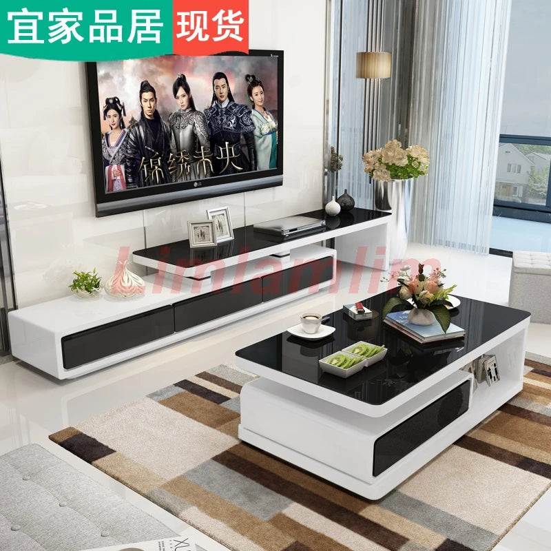 Linlamlim coffee table basse de salon Aparador sideboard buffet eat edge ark tv stand meubles tv monitor stand mueble tv cabinet