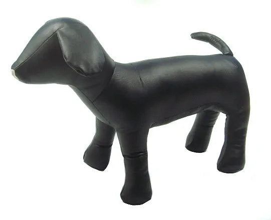 Pet Torsos Models PVC Leather Models Dog Mannequins Pet Clothing Stand S/M/L