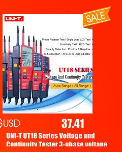 UNI-T Mini Laser Distance 40/60m Range Rechargeable 3.7V Wall Area/Volume/Circumference Measurement LM40Mi LM60Mi