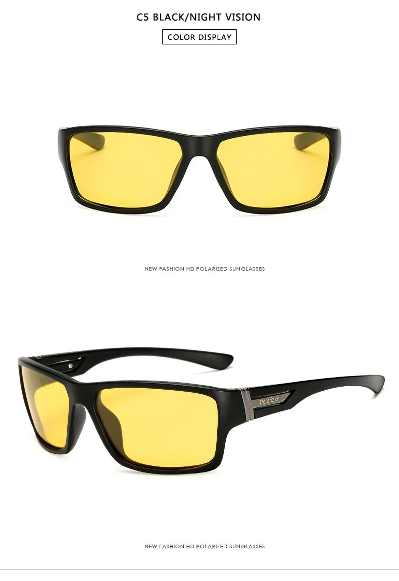 Polarized Sunglasses Men's Driving Shades Male Sun Glasses For Men Safety 2022 Luxury Brand Designer Oculos