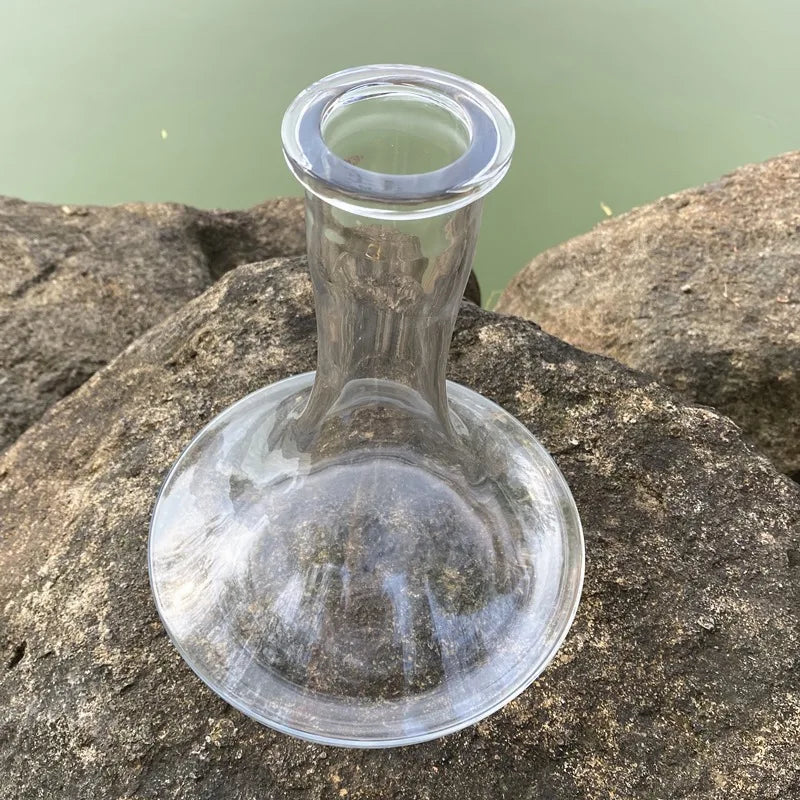 Big Size 26/20cm Hookah Base Glass Bottle Shisha Bottle Flask For Model Nargile Sheesha Narguile Chicha Cachimbas