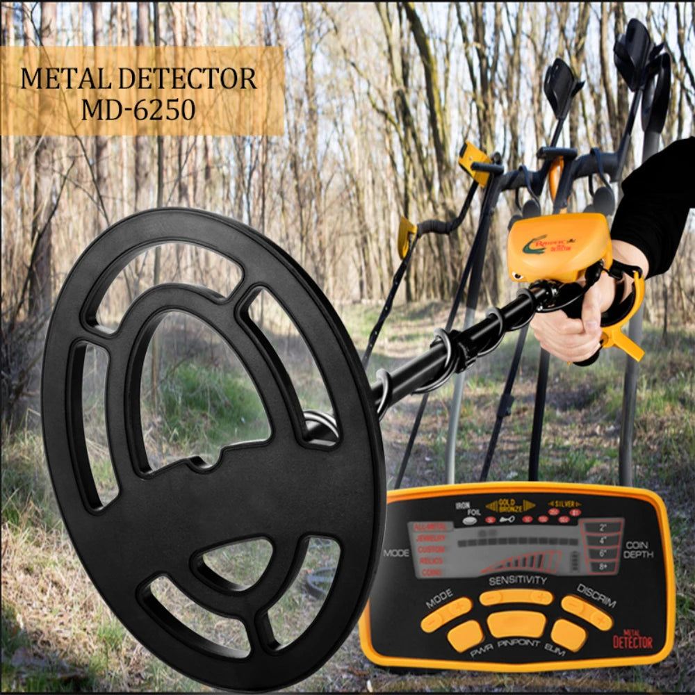 (Battery-free)MD6250 Professional Metal detector Underground Metal detector Hunter detects metals with high performance