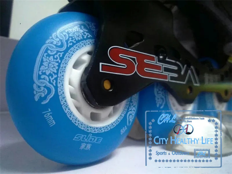 Branded SKATING 3rd 90A inline skates wheel Braking roller Blade rodas Slide Skating Ruedas for Sliding paiting
