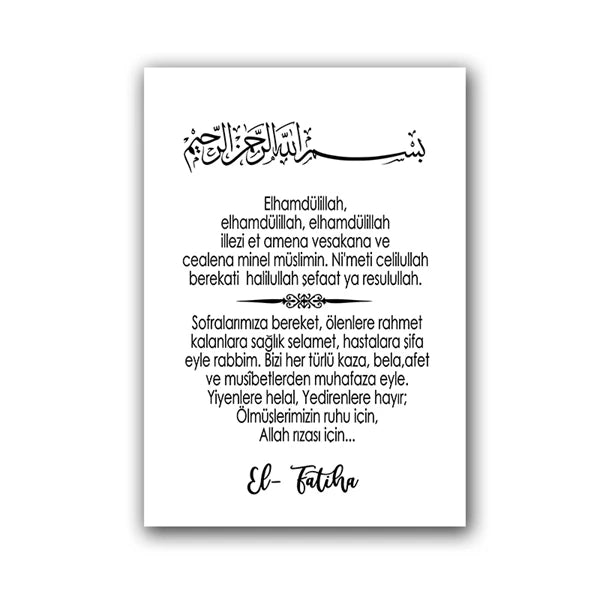 Islamic Kitchen Wall Art Prints Bismillah Inshallah Arabic Canvas Painting Eating Dua Sign Quotes Posters Dining Room Decor