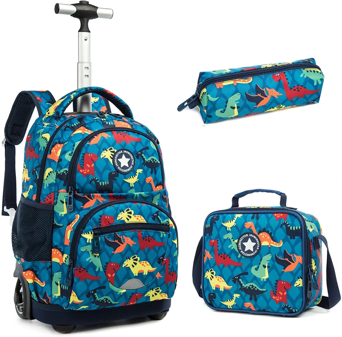 Kids School Rolling Backpack Bag for girls School Trolley Bag for boys Laptop Trolley Backpack Bag Children Rolling luggage Bags