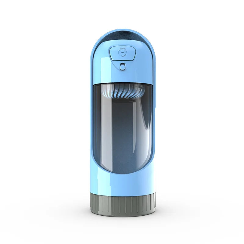 Portable Pet Dog Water Bottle With Filter Drinking Bowls For Dogs Cats Feeding Water Dispenser Pet Activated Carbon Filter Bowl