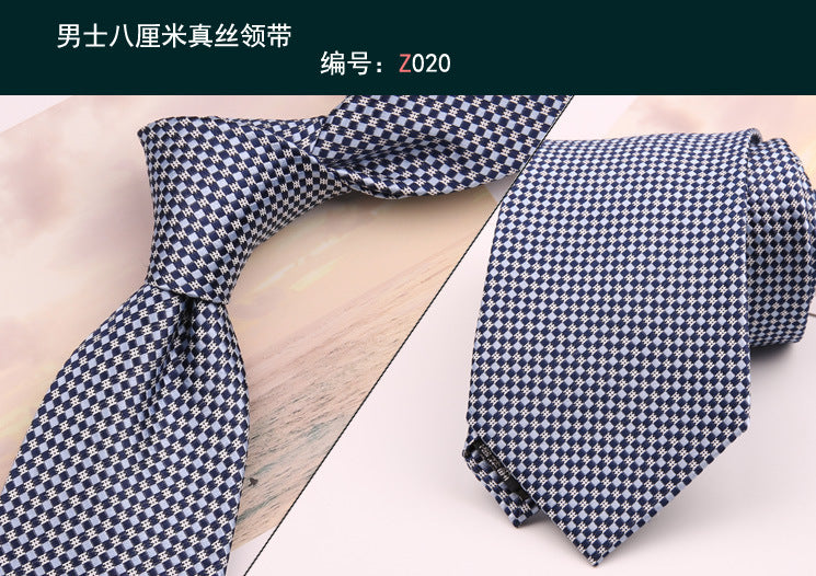 8cm Adult Silk Neckties for Mens Suits Wedding Neck Ties Retro Striped Corbatas Gravata Neckwear Gentleman Gravatas Tie