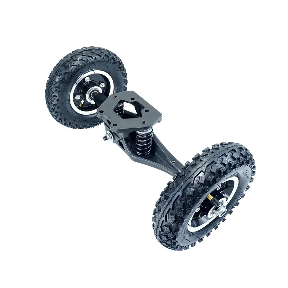 Skateboard Wheels with trucks 16.5"truck With 8'' Pneumatic All Terrain Mountain Wheels and two belt for DIY off road board/ESK8