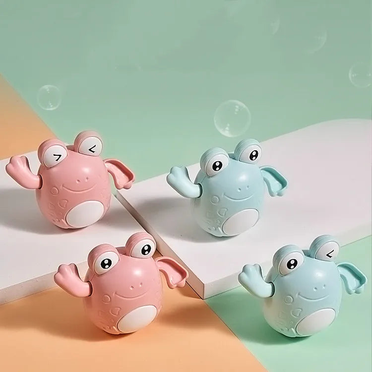 New Baby Bath Toys Cartoon Kids Learning Cognition Cute Animal Swimming Frogs Tortoise Crab Classic Baby Water Toy For Children