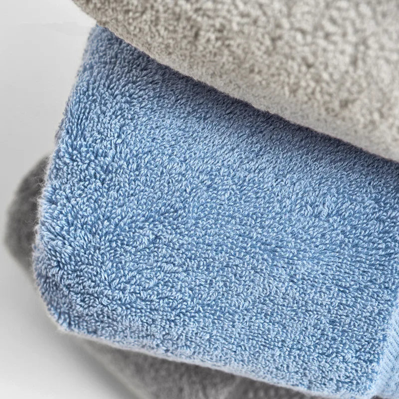 80x160cm 800g Plus Large 100% Cotton Thickened Solid Color Bathroom Adult Bath Towel