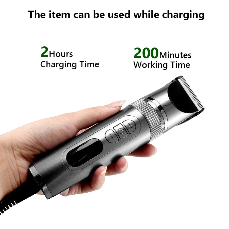 Hair Clipper Professional Hair Trimmer Barber Hair Cutting Machine Electric Shavers for Men Beard Shaving Razor Beard Trimmer