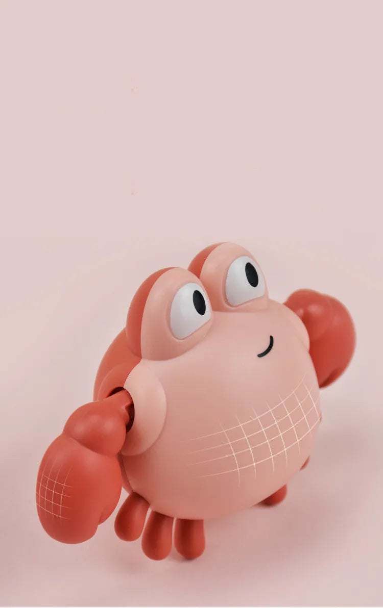 New Baby Bath Toys Cartoon Kids Learning Cognition Cute Animal Swimming Frogs Tortoise Crab Classic Baby Water Toy For Children