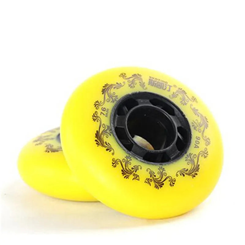 Branded SKATING 3rd 90A inline skates wheel Braking roller Blade rodas Slide Skating Ruedas for Sliding paiting