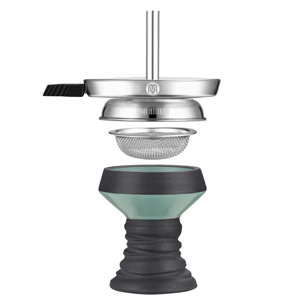 Yimi Hookah Premium Stone Shisha Head With Charcoal Holder Pipe Screen Shisha Bowl Chicha Accessories