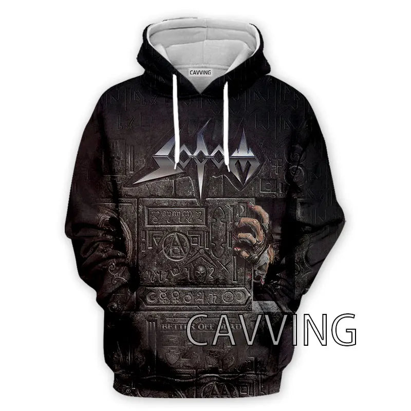 New Fashion Women/Men's  3D Print  Sodom Band  Hoodies Hooded Sweatshirts Harajuku Hoodie Sweatshirts Tops Clothing