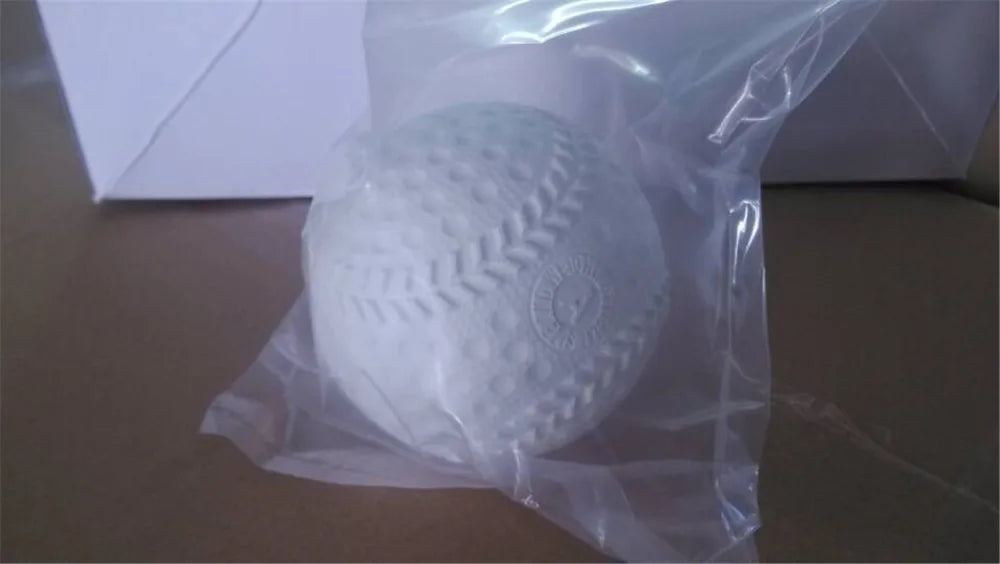 1 Piece Beginner Rubber Soft Safety Baseball Ball For Child Young Men Women Training Safe 3 Size To Choice