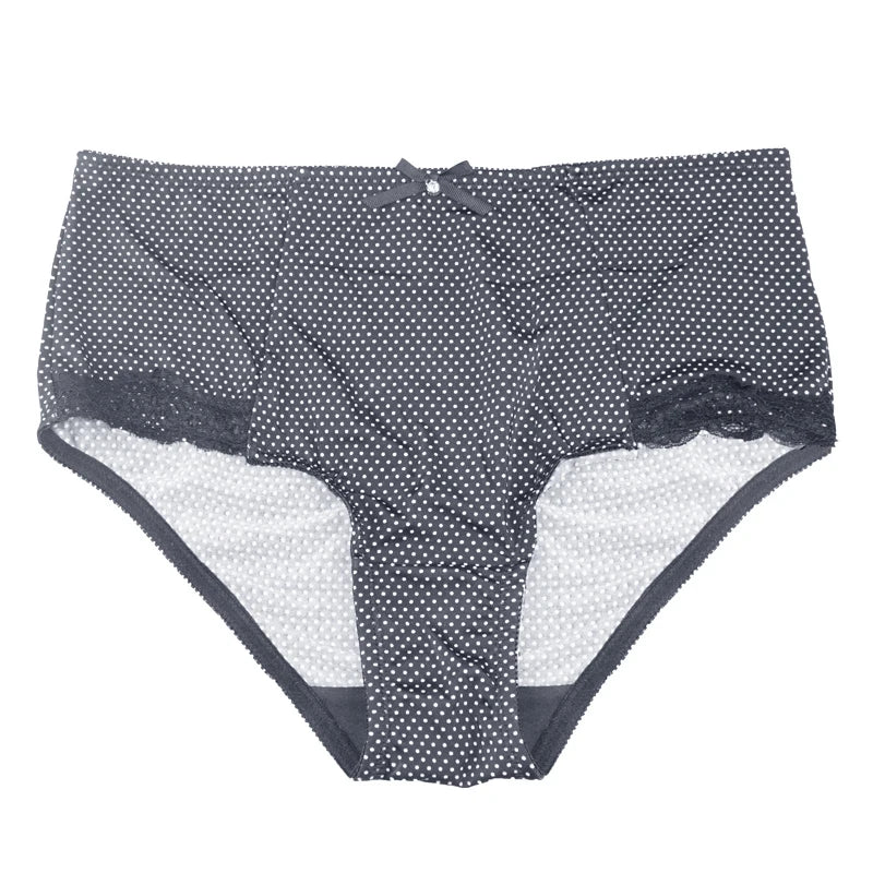 Lingerie Underwear Women Panties Pure Cotton Crotch Modal 6 Colors Floral Print Big Size XLXXLXXXL4XL5XL6XL7XL High-Rise Style
