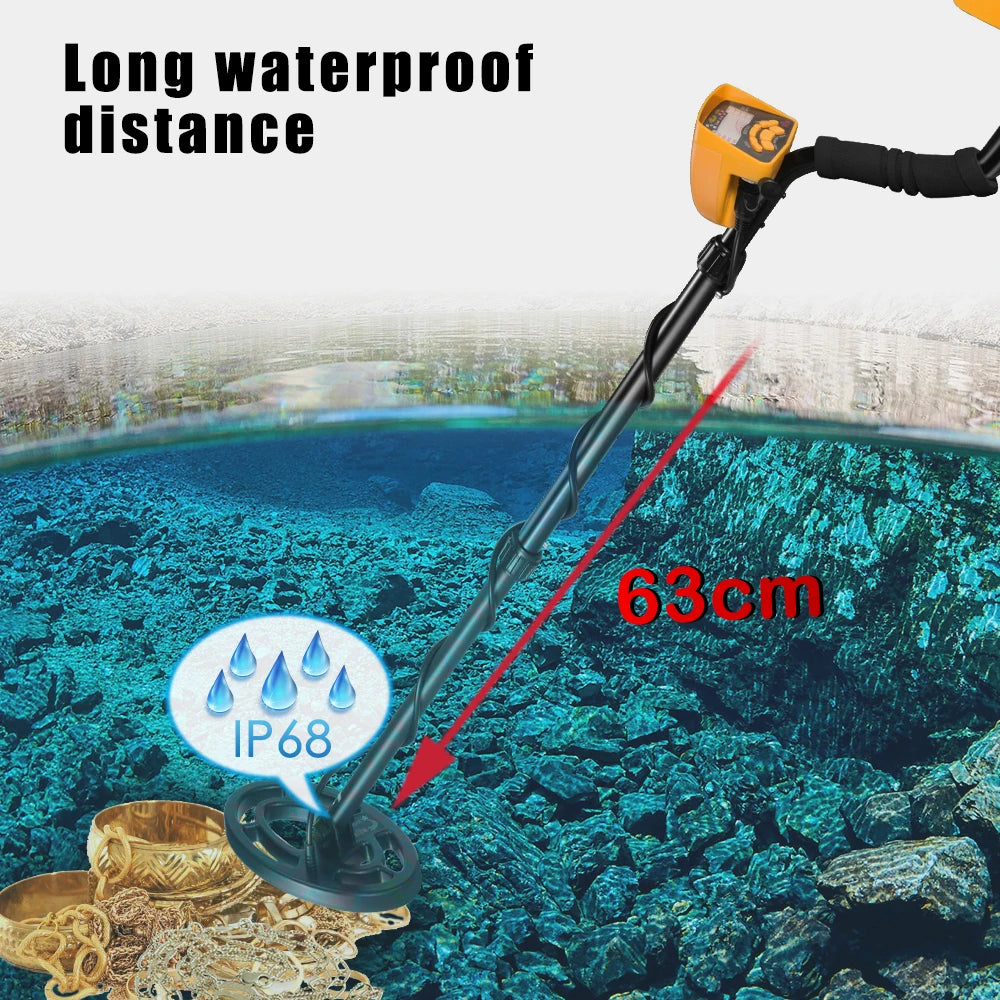 (Battery-free)MD6250 Professional Metal detector Underground Metal detector Hunter detects metals with high performance