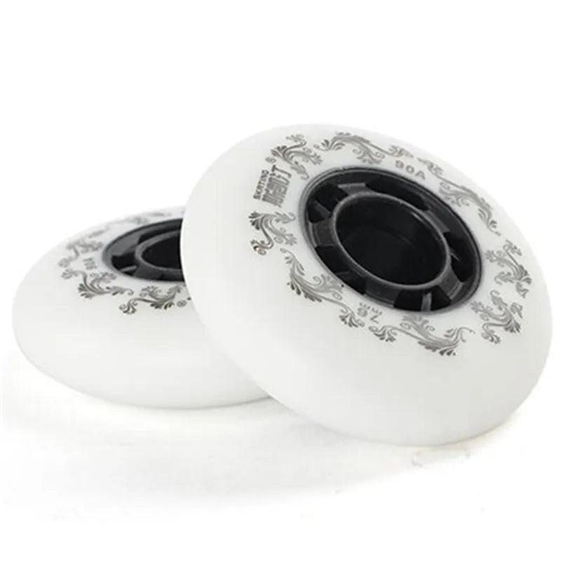 Branded SKATING 3rd 90A inline skates wheel Braking roller Blade rodas Slide Skating Ruedas for Sliding paiting