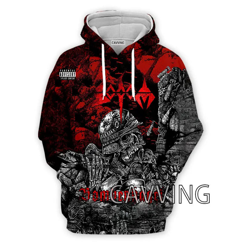 New Fashion Women/Men's  3D Print  Sodom Band  Hoodies Hooded Sweatshirts Harajuku Hoodie Sweatshirts Tops Clothing