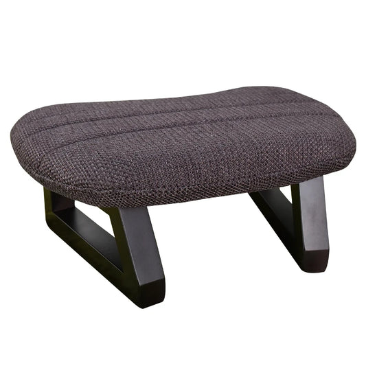 Meditation Bench and Cushion Set with Removable Fabric Cover, Handcrafted Stool, Yoga and Wellness, Meditation