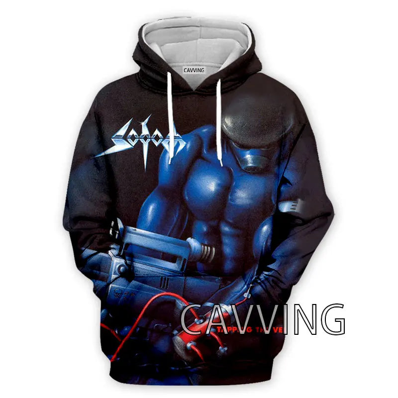 New Fashion Women/Men's  3D Print  Sodom Band  Hoodies Hooded Sweatshirts Harajuku Hoodie Sweatshirts Tops Clothing