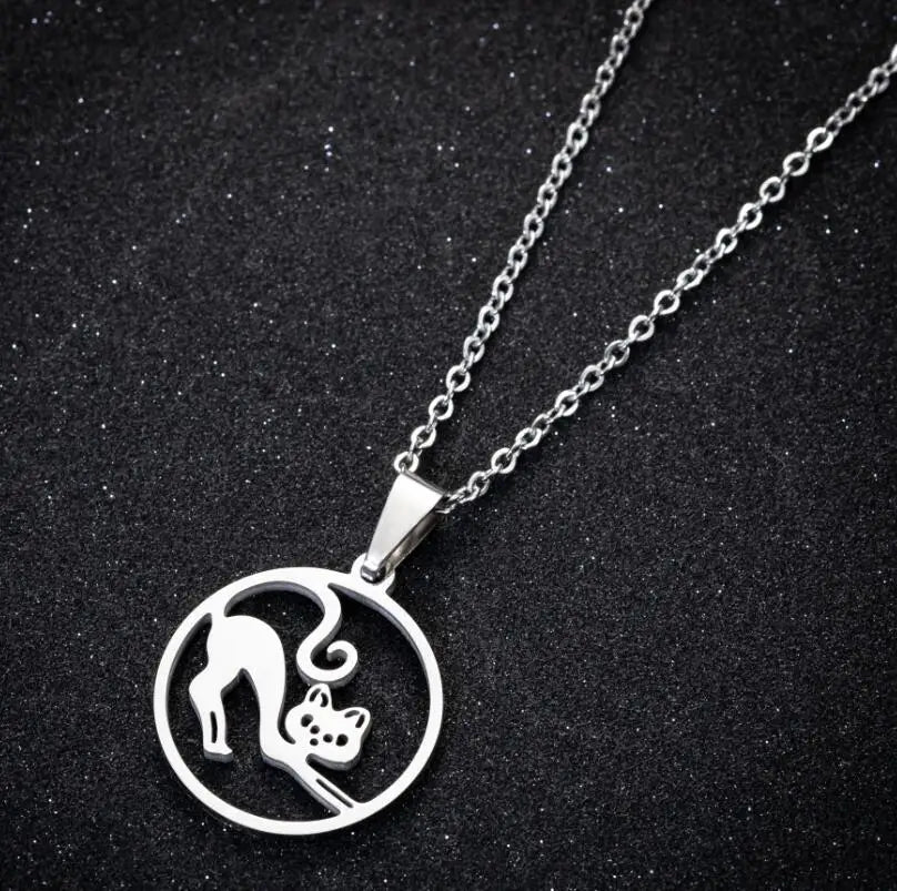 Simple Long Necklace with Arrow Pendant Necklace Jewelry Chain Hip Hop Punk Rock Christmas Gift For Men Women