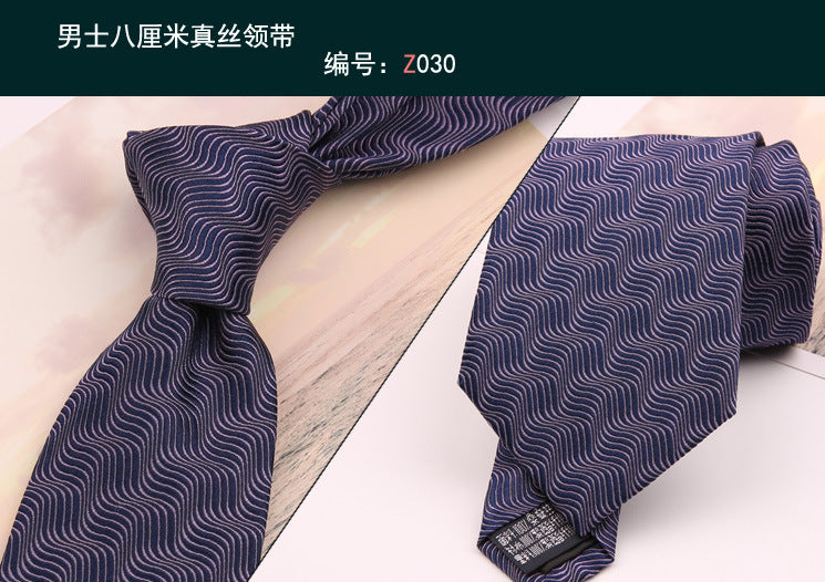 8cm Adult Silk Neckties for Mens Suits Wedding Neck Ties Retro Striped Corbatas Gravata Neckwear Gentleman Gravatas Tie
