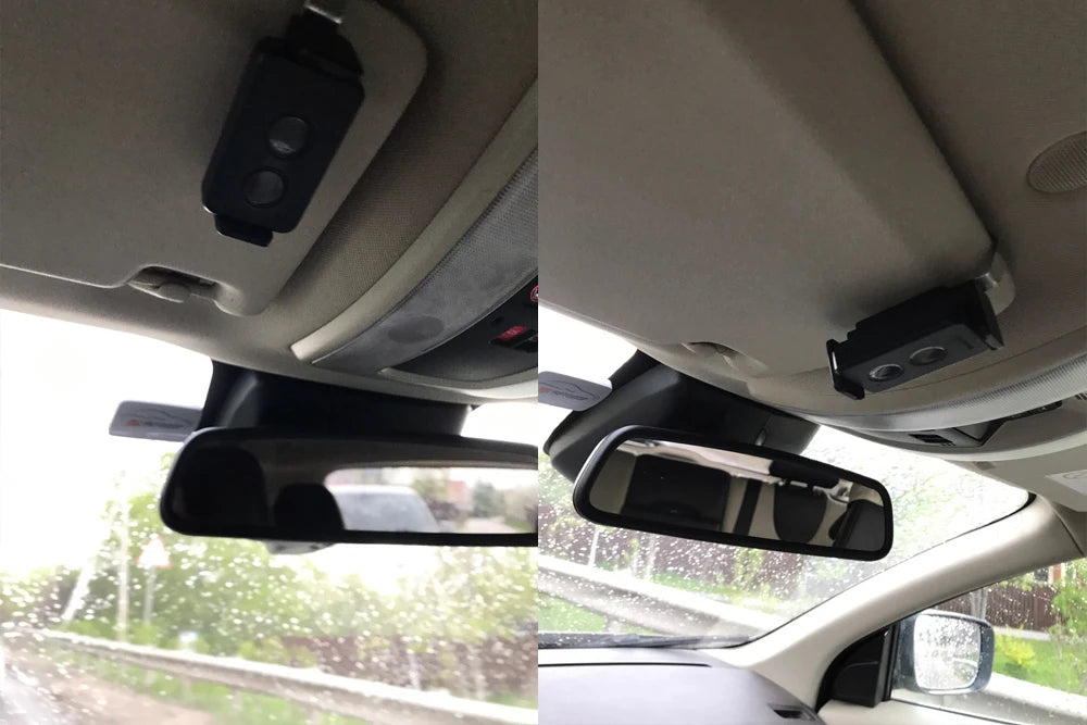 Car Sun Visor Clip Holder Gate Remote 47-68mm for Garage Door Control Car Keychain Barrier Universal Opener Quick installation