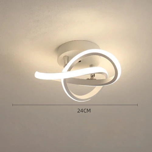 LED Strip Aisle Ceiling Lights Modern Minimalist Living Room Lamps For Balcony Entrance Staircase Home Decor Fixtures Led Luster